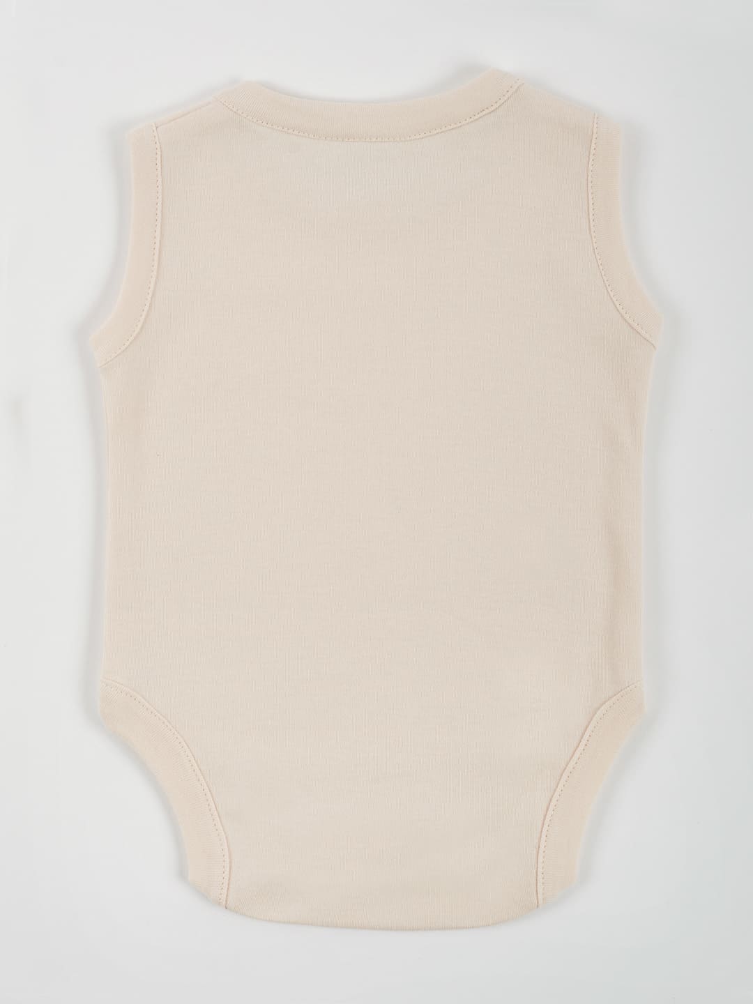 Pastel Parchment Cotton Jersey Vest