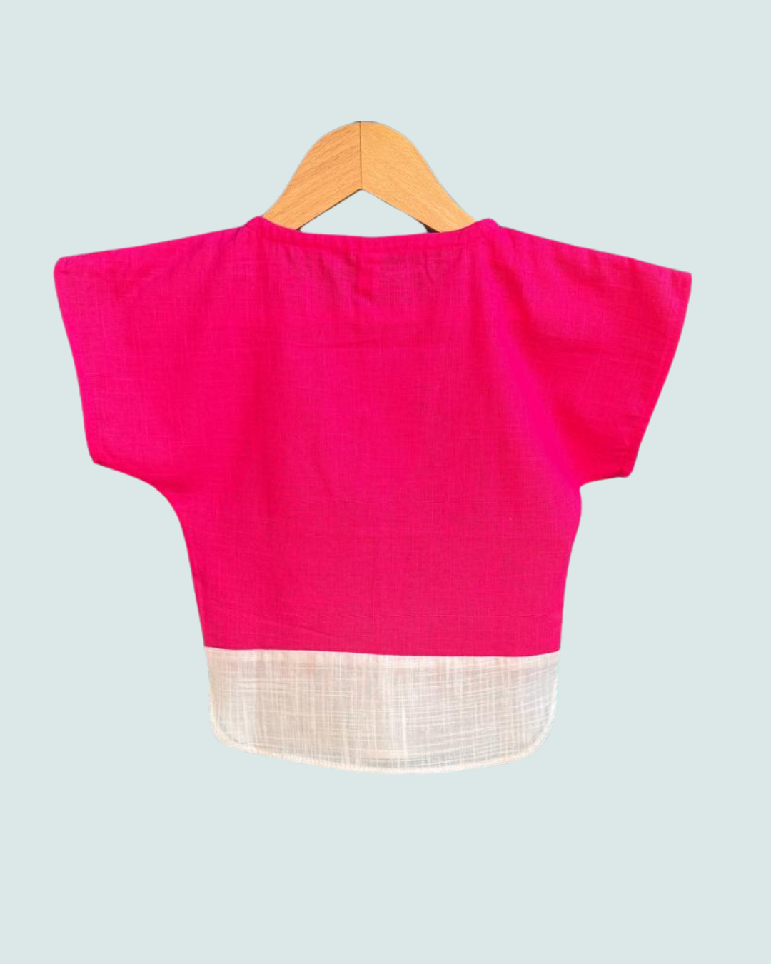 Easy Going Colorblocked Shirt-Pink