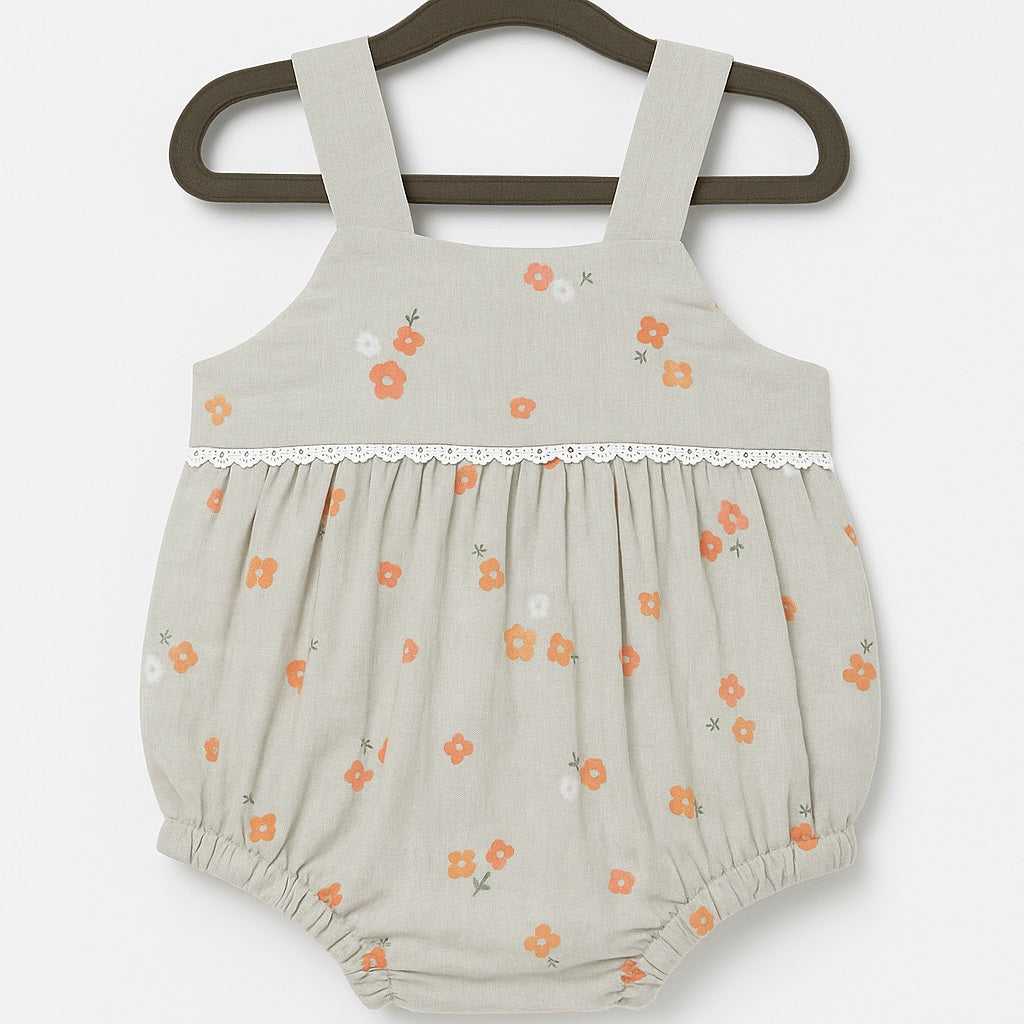 Peach Blossom Romper