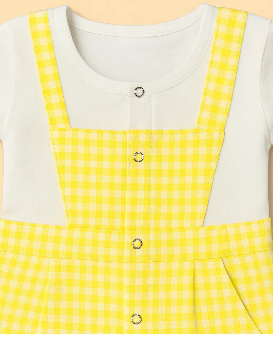 Yellow Bee Romper
