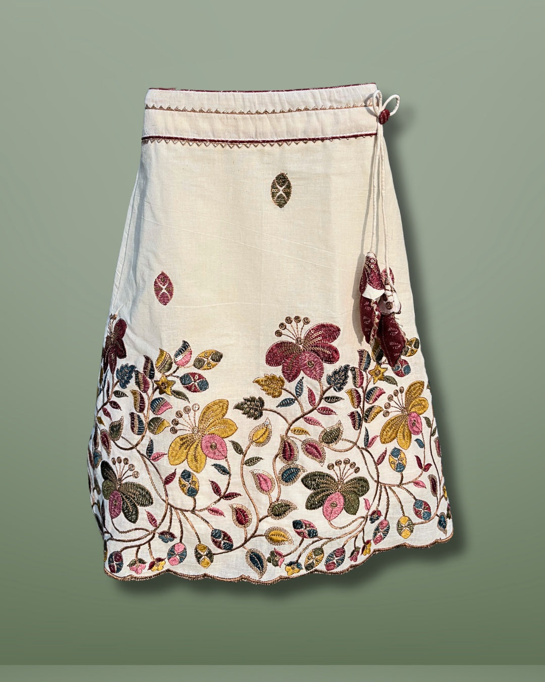 Festive Folk Lehenga Set