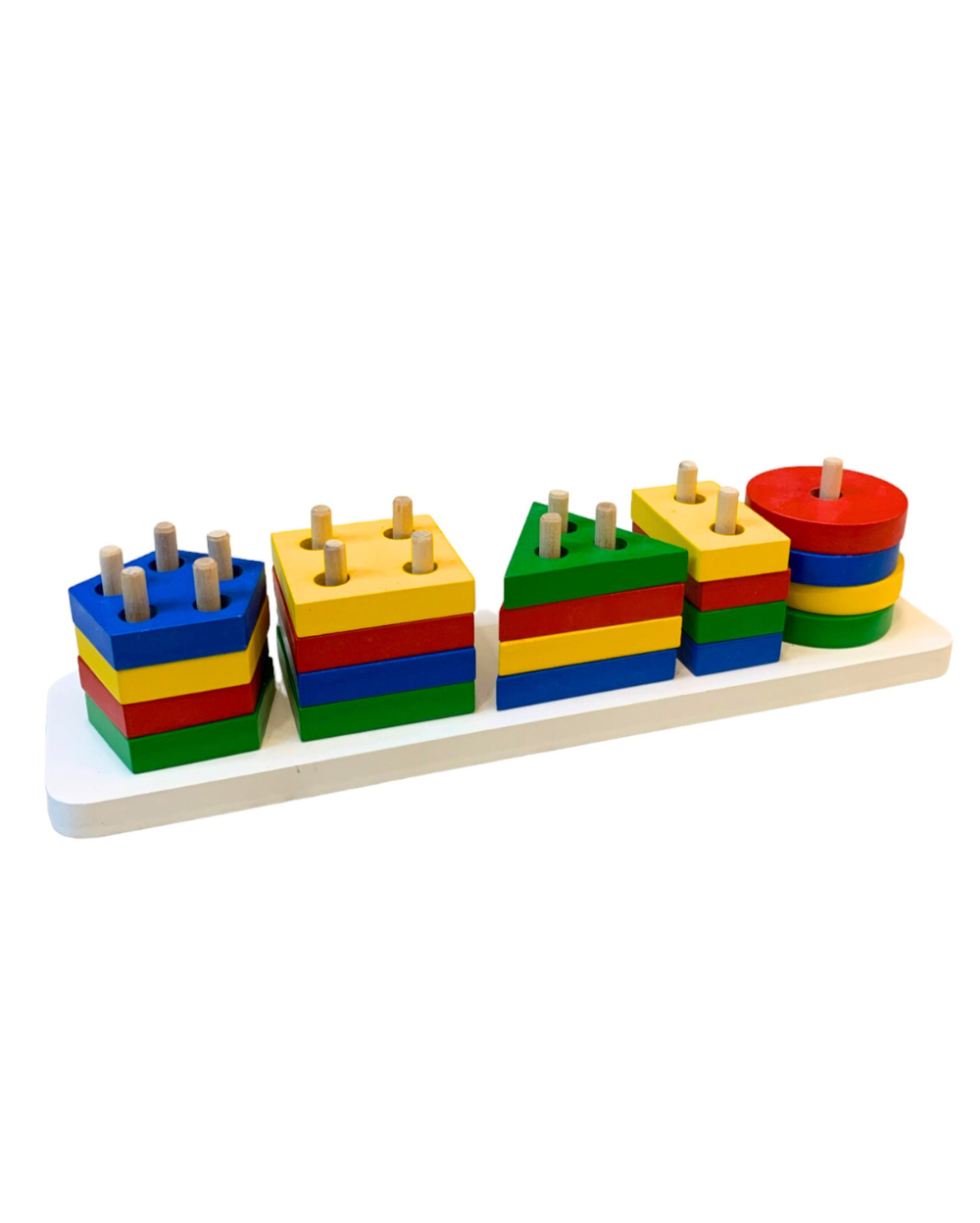 Wooden Stacking & Sorting Combo