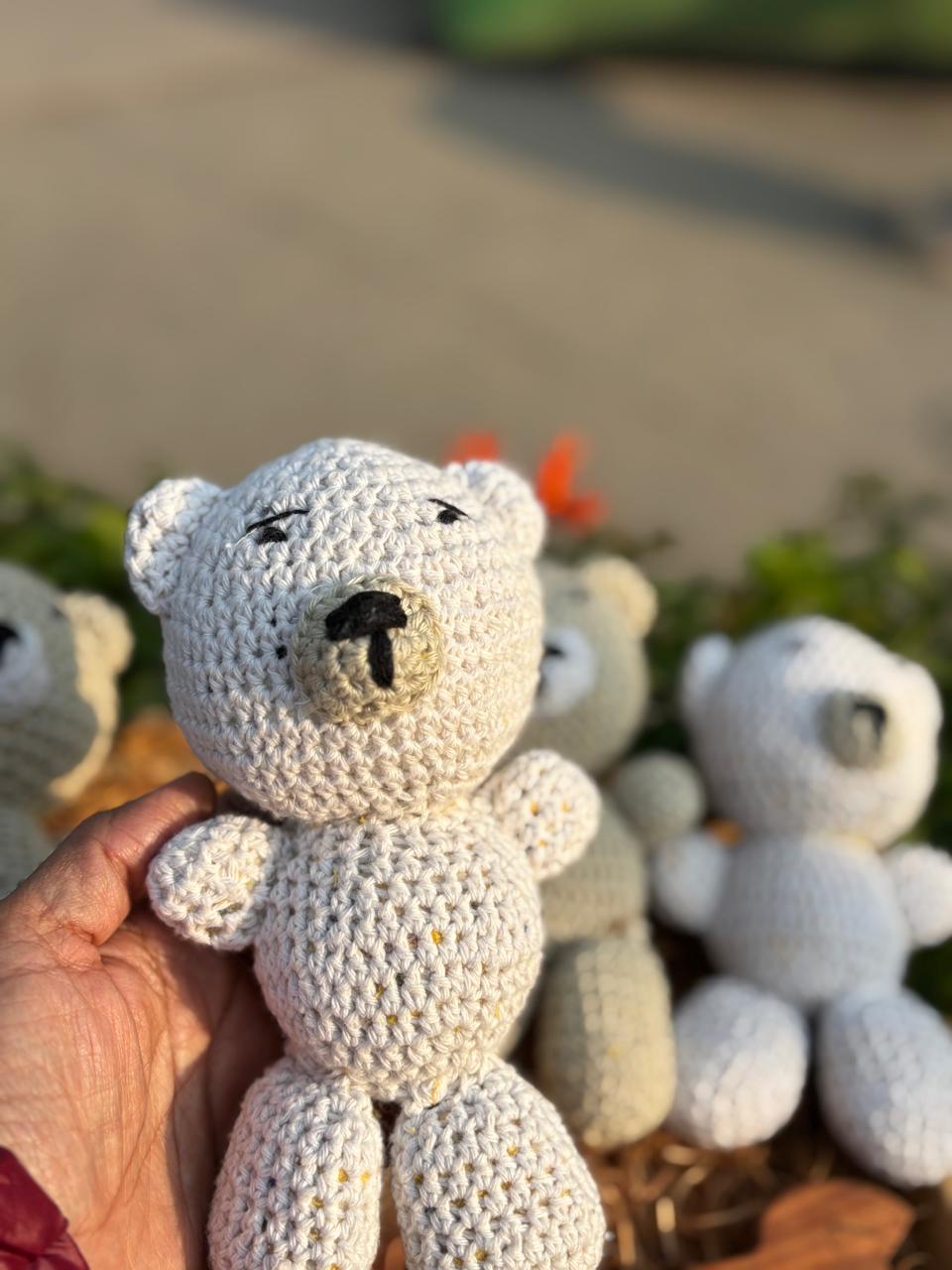 Crochet White Bear