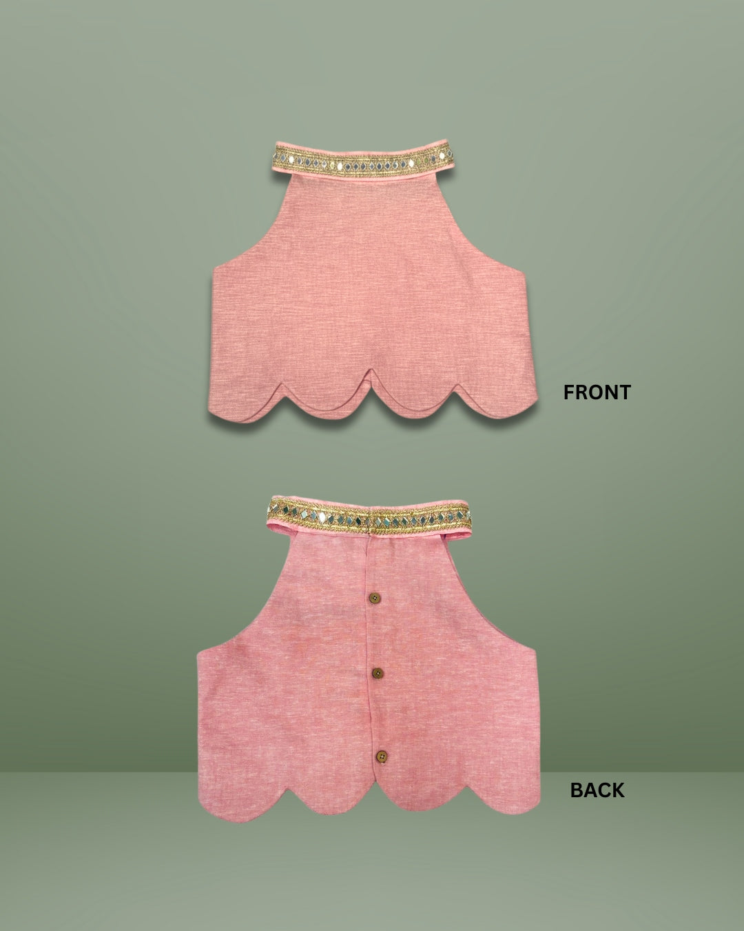 Blush Blossom Lehenga Set