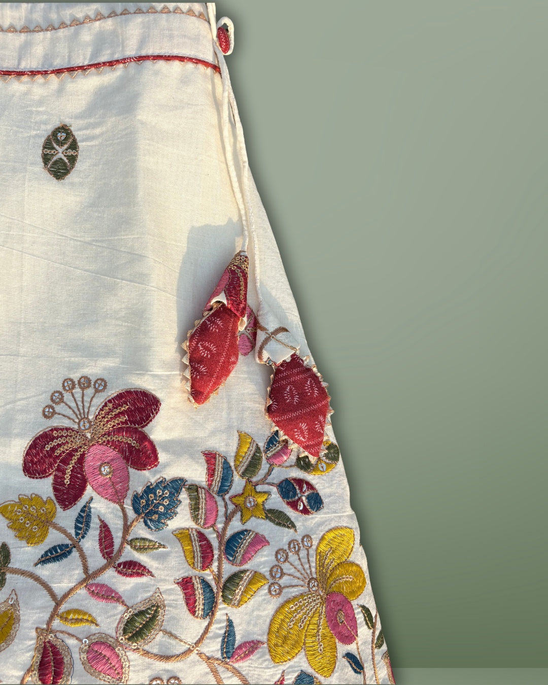 Festive Folk Lehenga Set