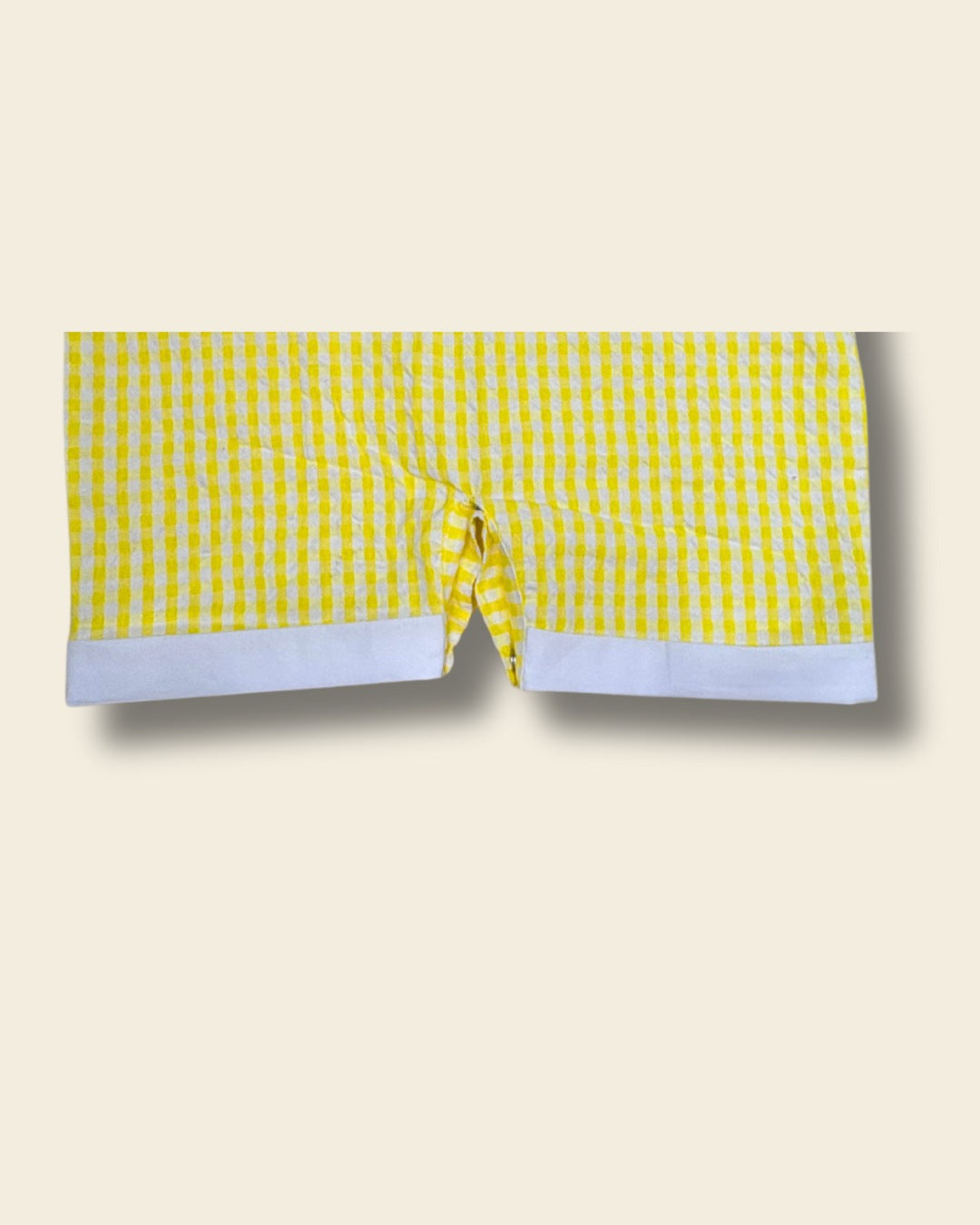 Sunny Check Polo Romper