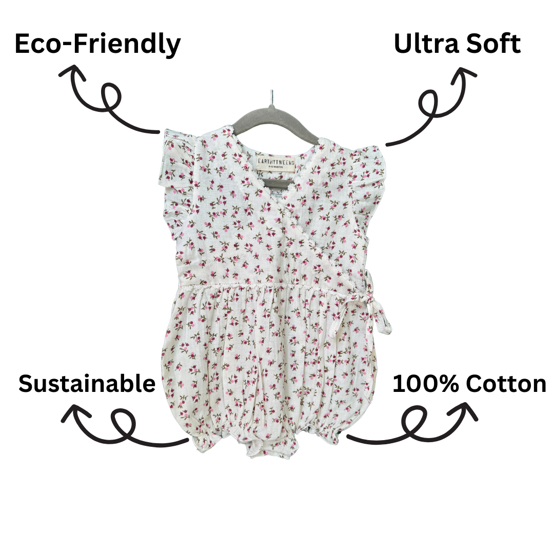 Floral Flutter Onesie