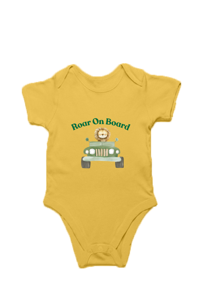 Safari Rompers – Roar On Board!