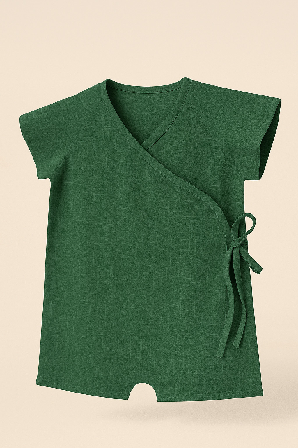 Jump In Pumpkin Baby Onesie-Dark Green