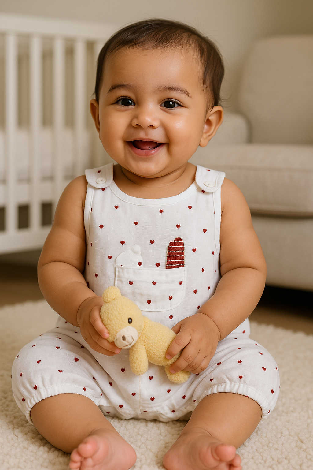 Pocketful of Love Romper