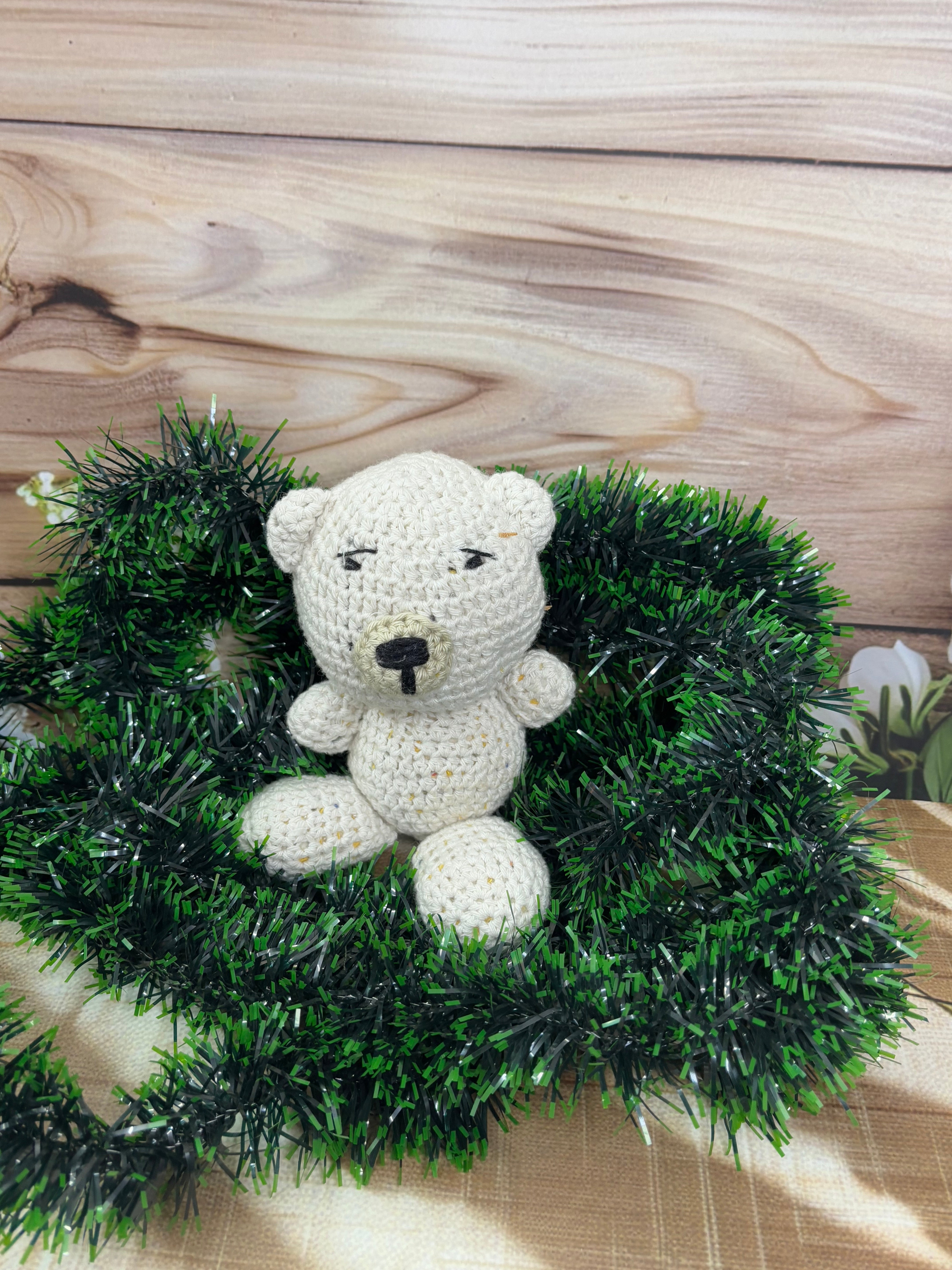 Crochet White Bear