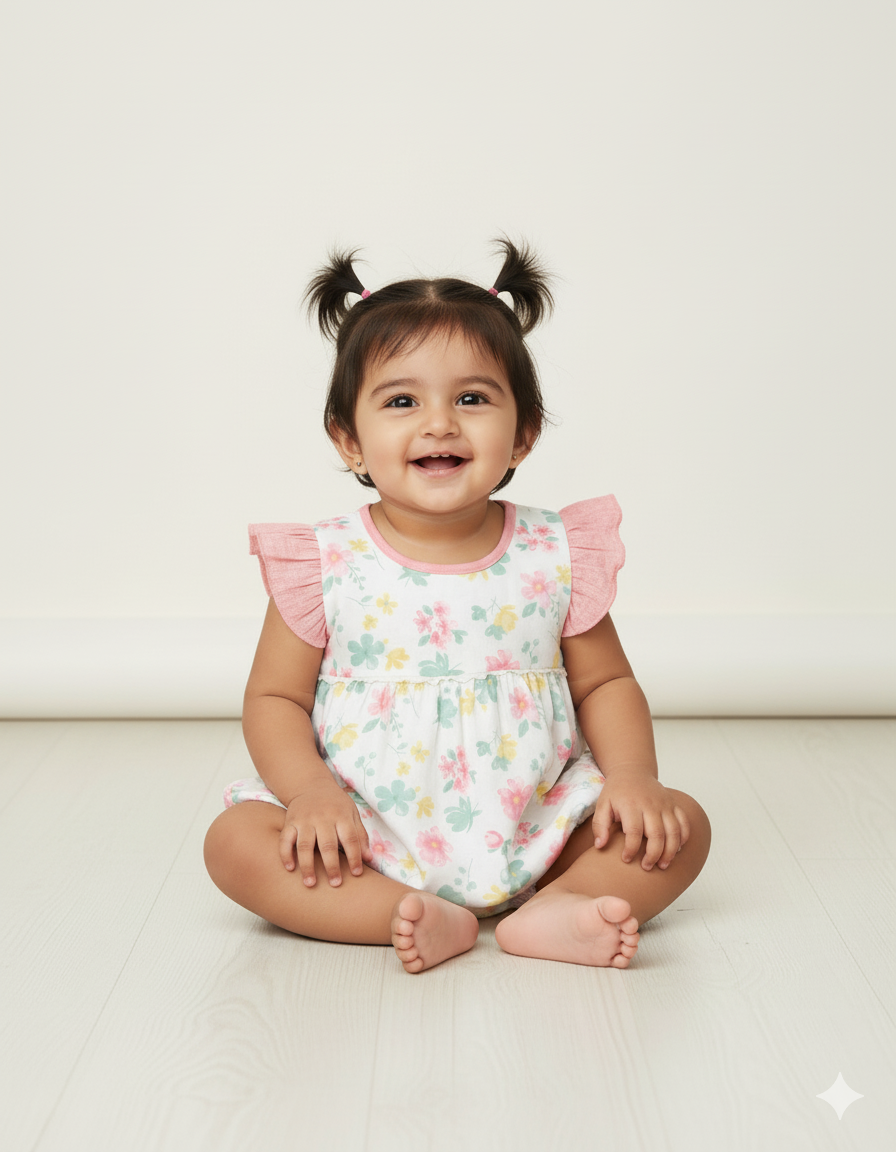 Dreamy Garden Romper