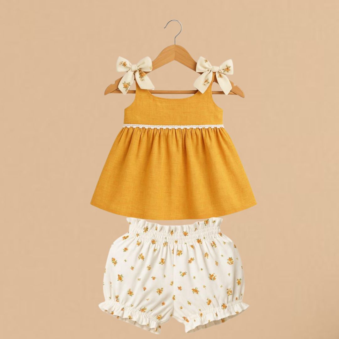 Buttercup Bow Dress
