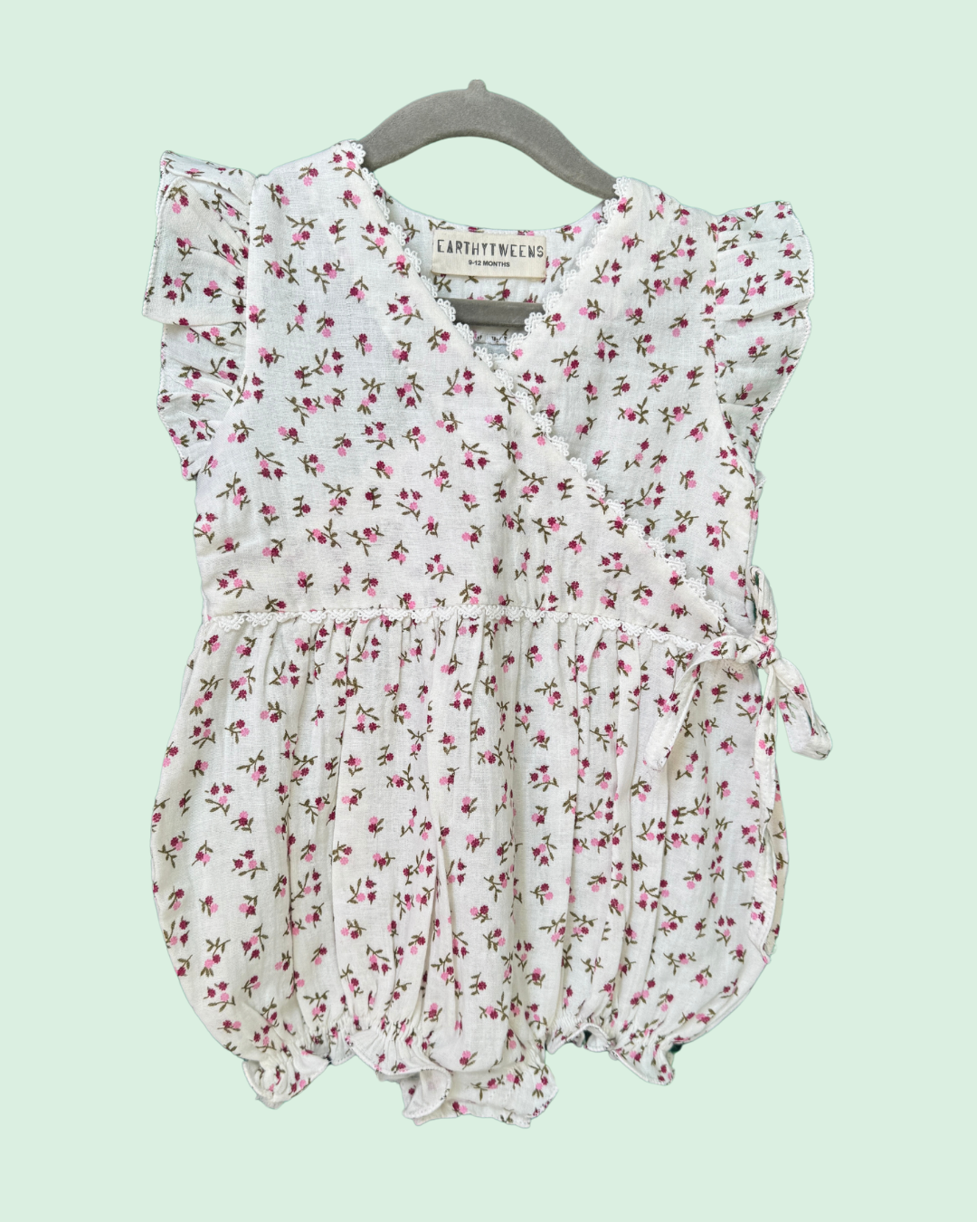 Floral Flutter Onesie