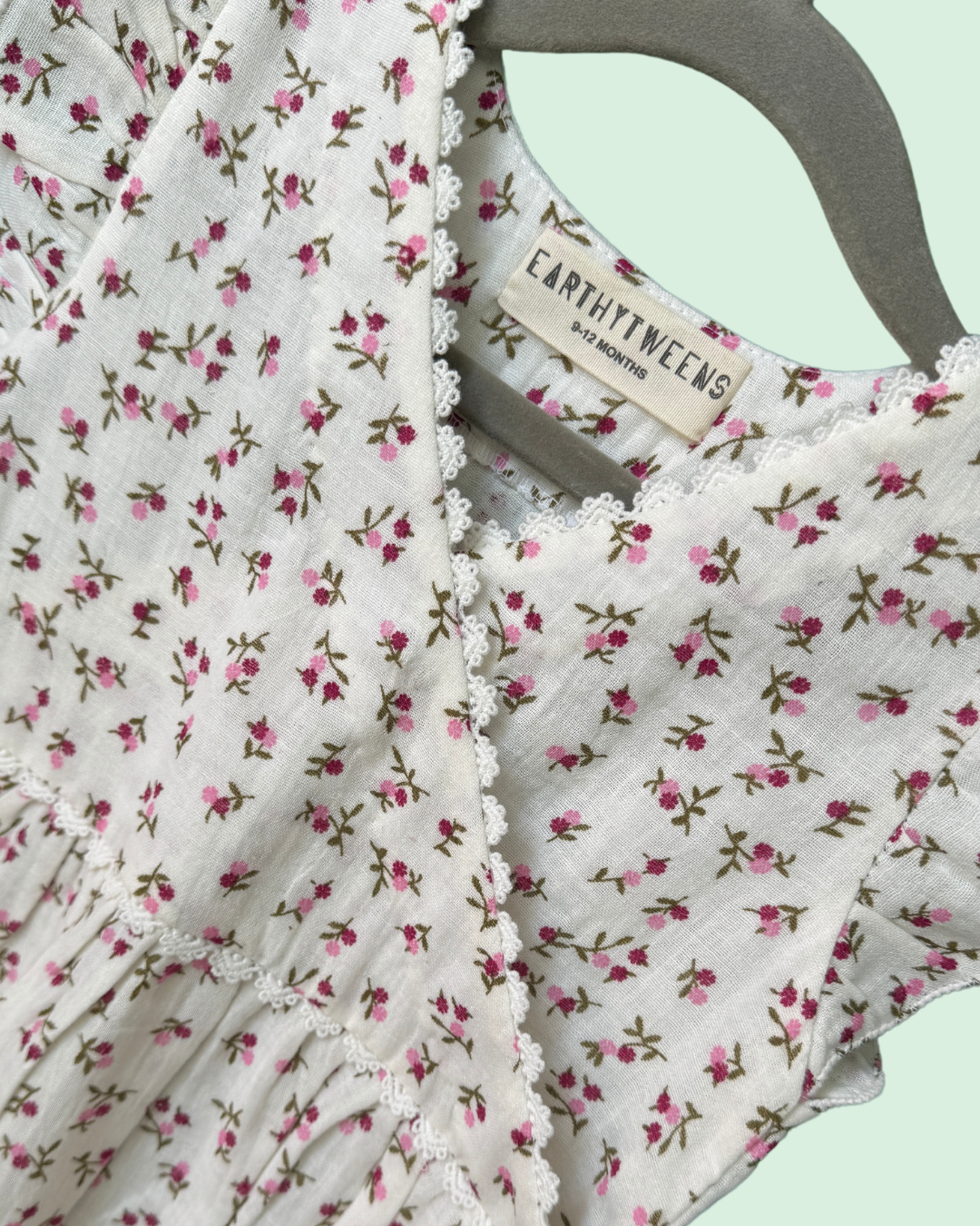 Floral Flutter Onesie