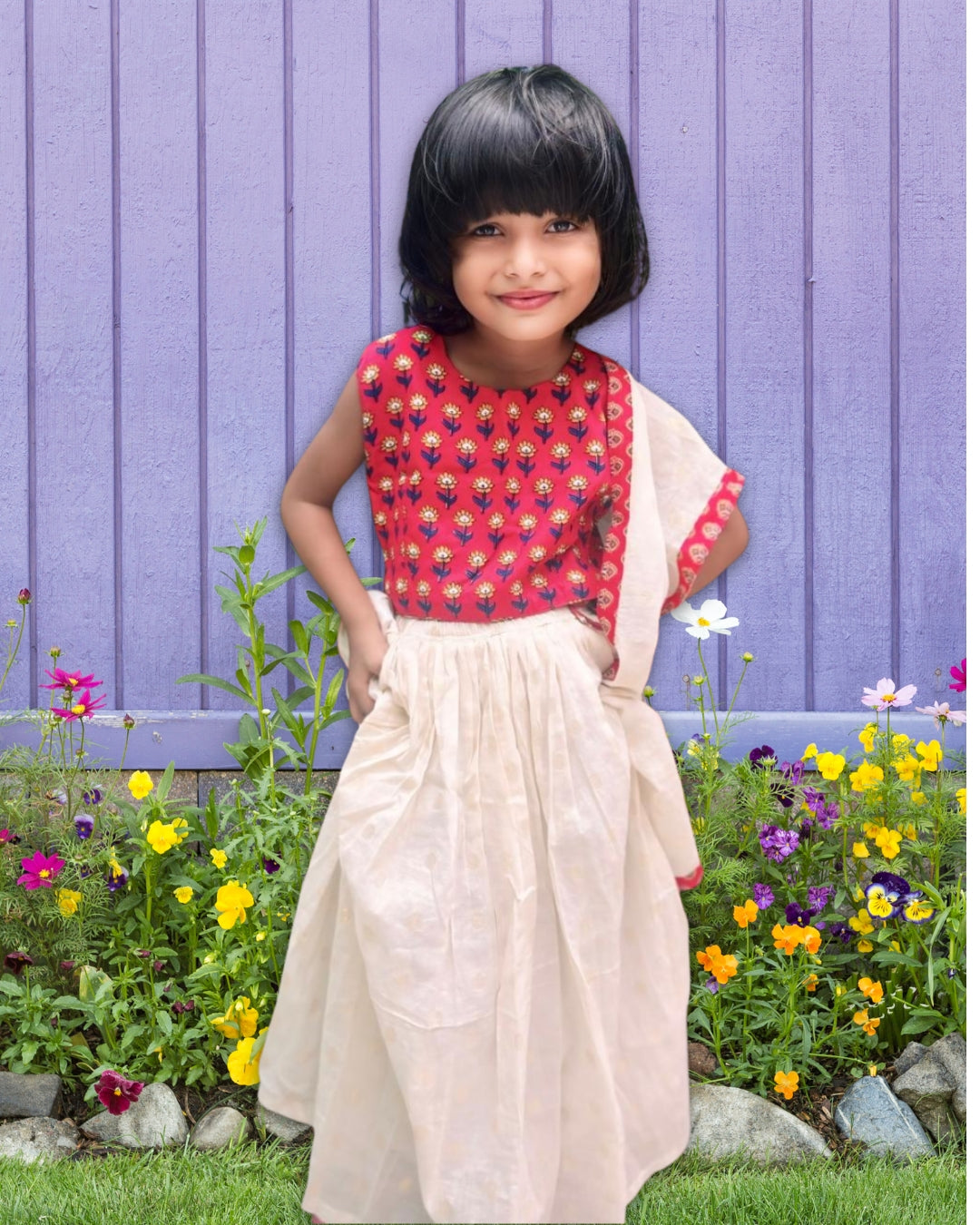 Zari Dreams Ghagra Set