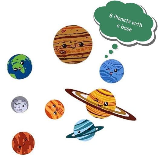 Solar System Wooden Puzzle - Large