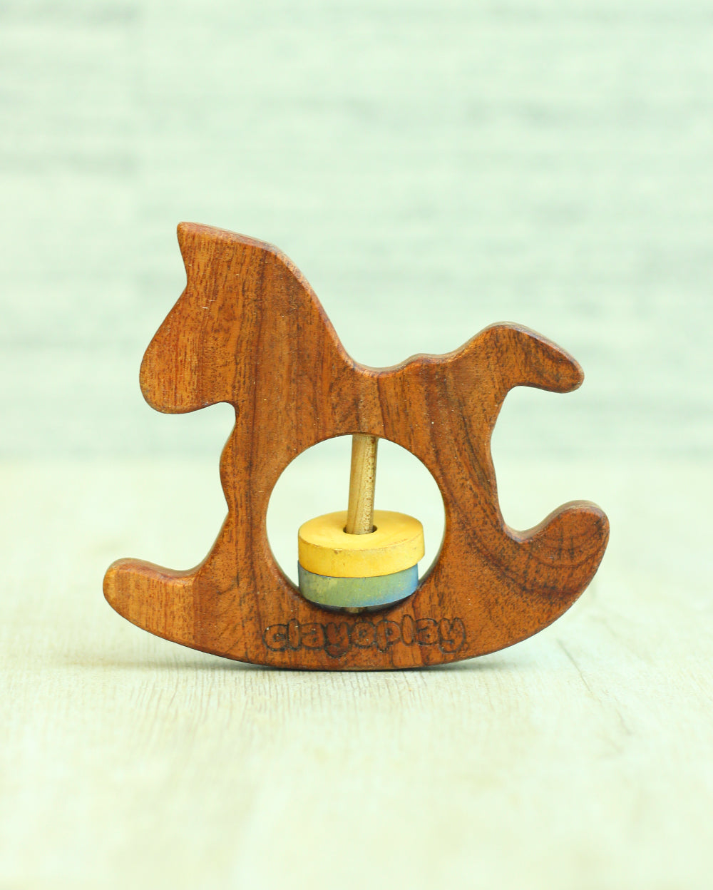 Shop Online Eco-Friendly Neem Wooden Rattle Toys for Babies