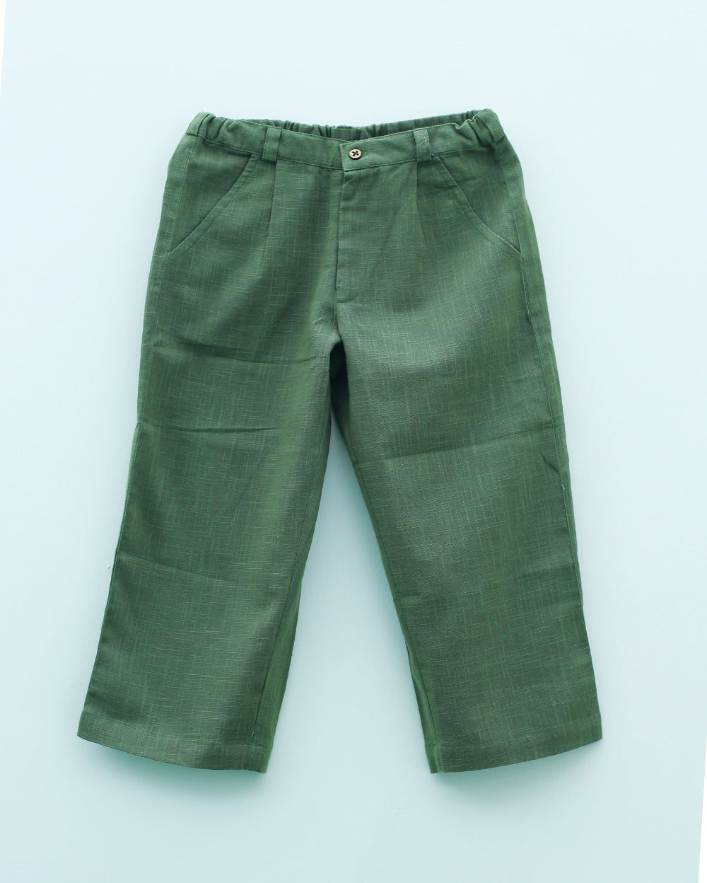 Earthy Green Smart Pants - Earthytweens