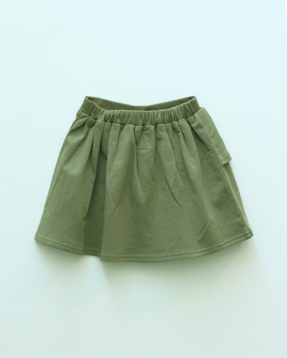 Basil Green Mini Skirt Eartyhtweens