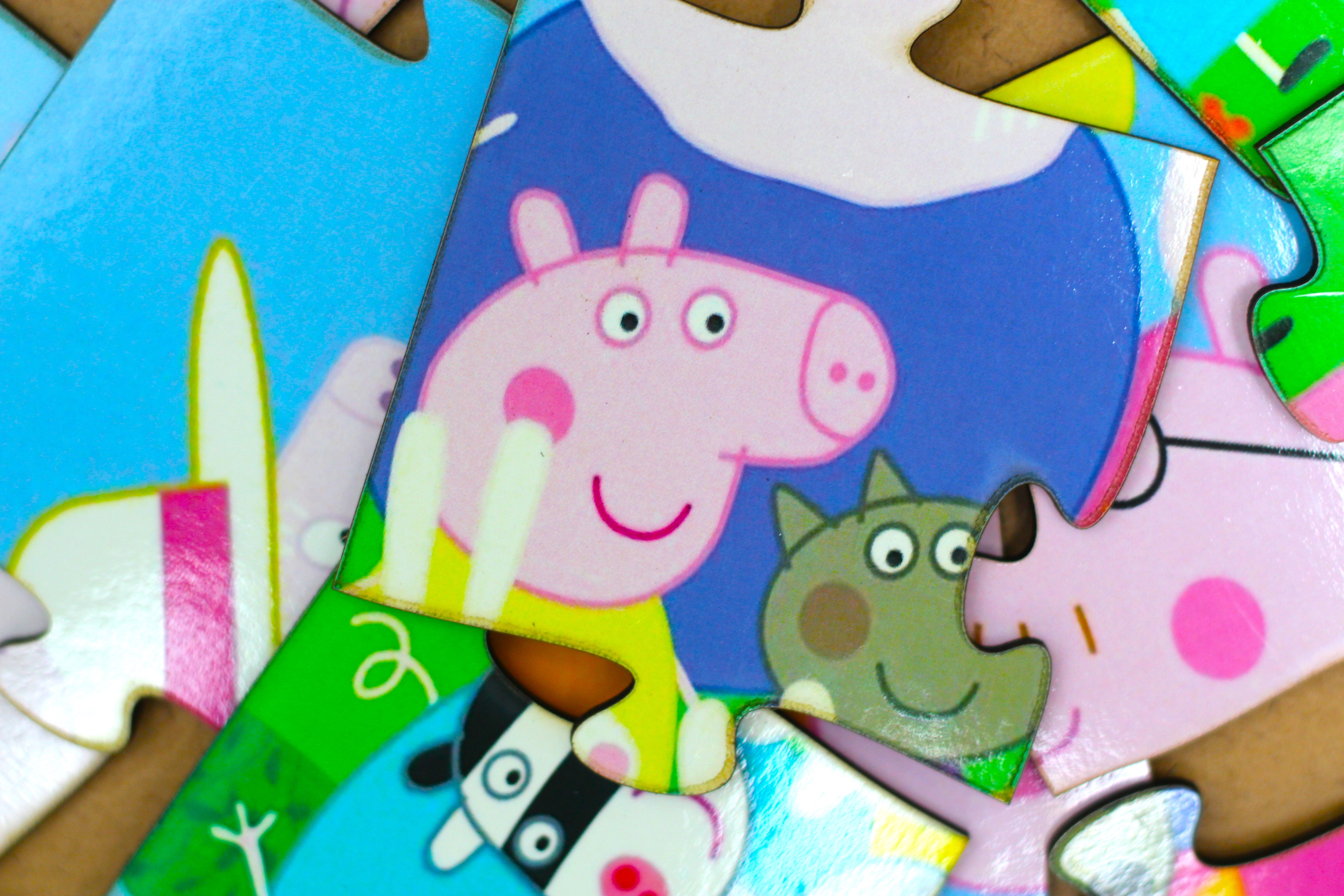 Peppa Pig & Jungle Puzzle Set Earthytweens